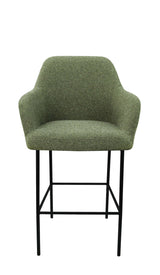 Barkruk Studio kuip boucle 78 cm lage kuip grafiet