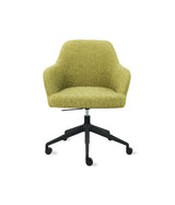 Bureaustoel Studio kuip boucle lage kuip grafiet