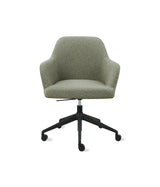 Bureaustoel Studio kuip boucle lage kuip grafiet