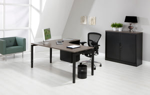 Hoekbureau Ora 160x120 cm links N-poot