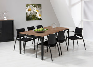 Vergadertafel Ora 180x80 cm 4-poot