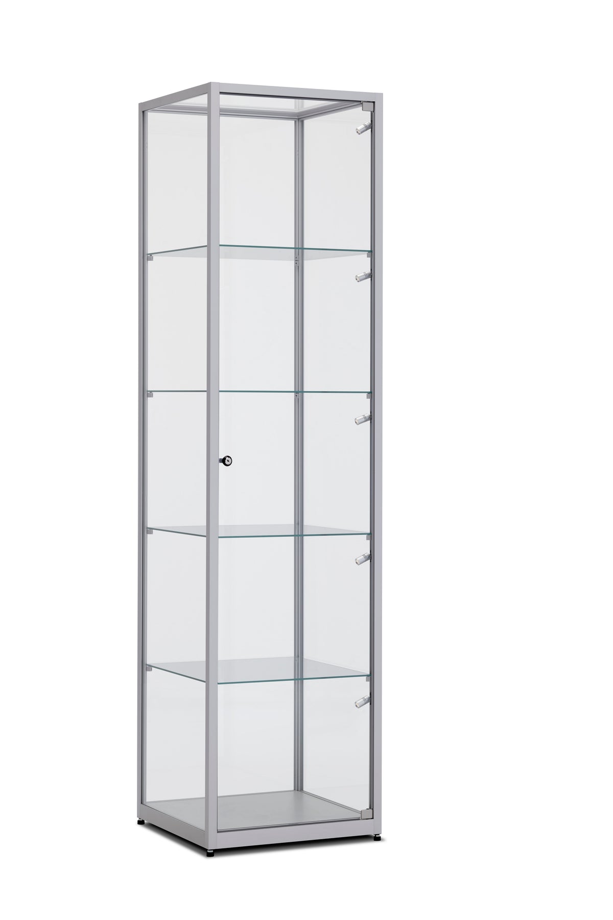 Vitrinekast Ora 50x50x198 cm glas
