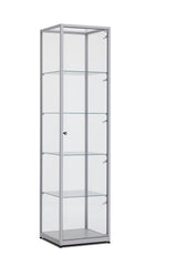 Vitrinekast Ora 50x50x198 cm glas