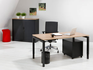 Hoekbureau Ora 160x120 cm links N-poot