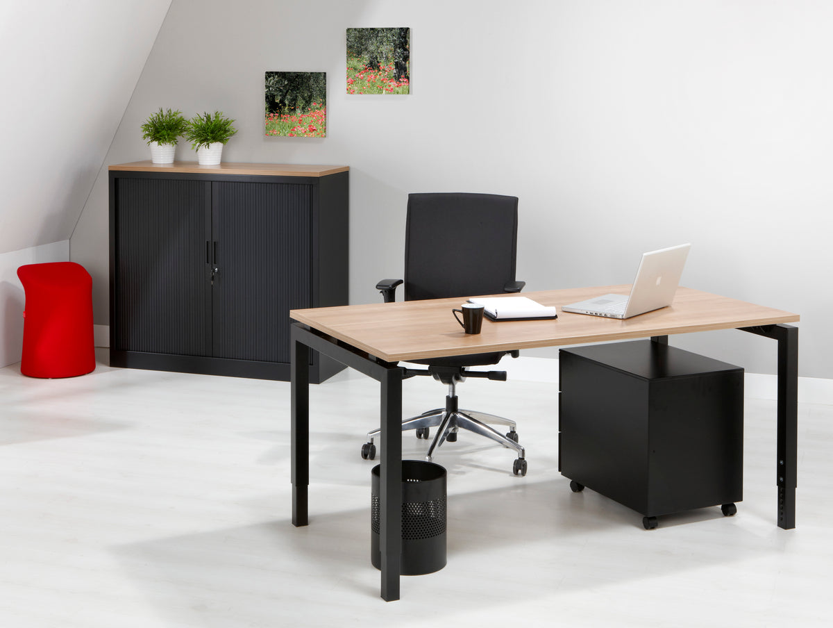 Hoekbureau Ora 180x120 cm links N-poot