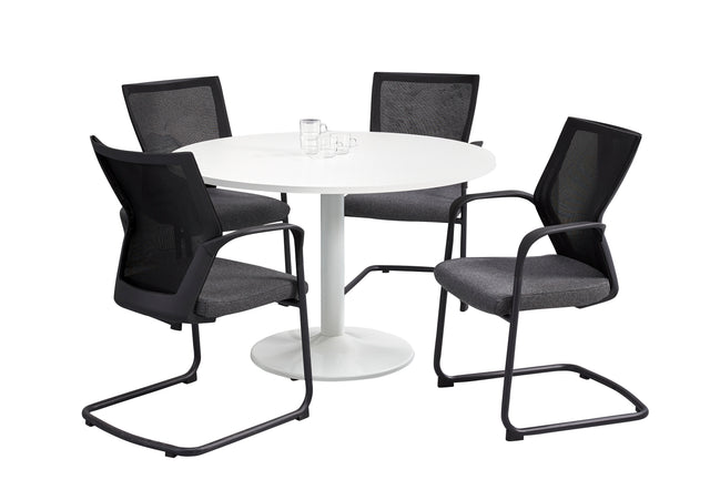 Vergadertafel Ora rond 120x120 cm