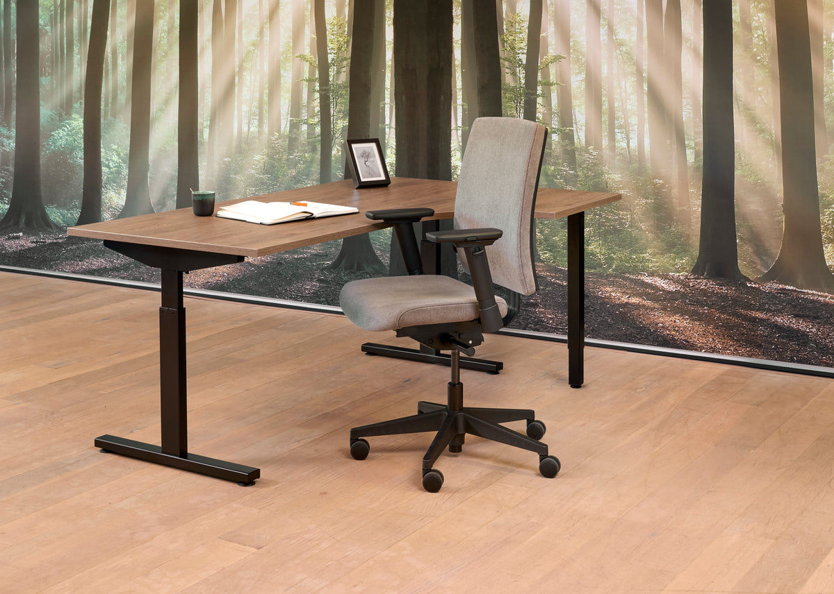 Hoekbureau Ora 160x120 cm rechts Basic