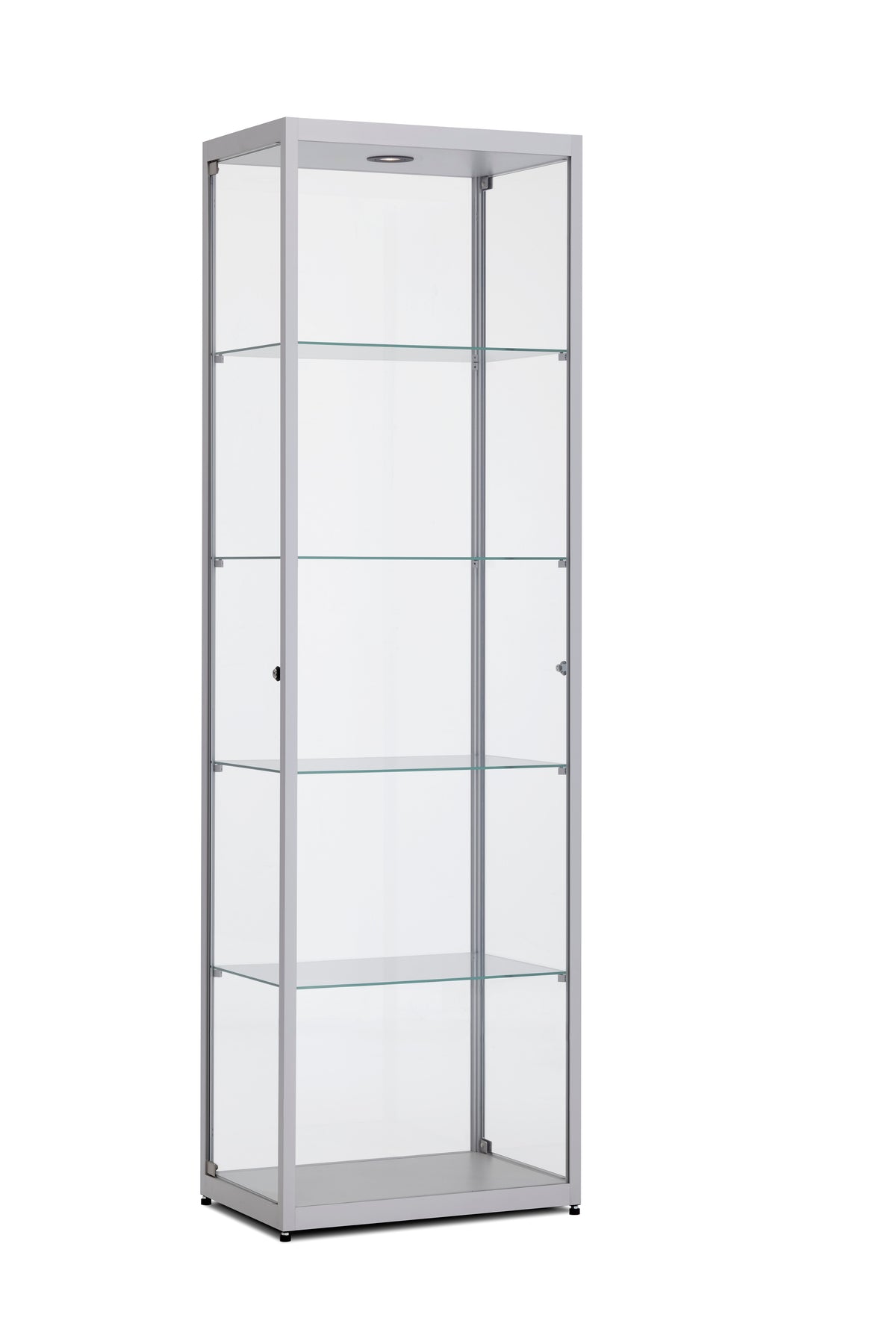 Vitrinekast Ora 40x40x198 cm glas