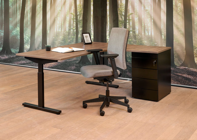 Hoekbureau Ora 160x120 cm rechts Basic