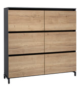 Dressoirkast Ora 155x160x44 cm halifax eiken
