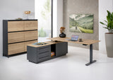 Dressoirkast Ora 155x160x44 cm halifax eiken