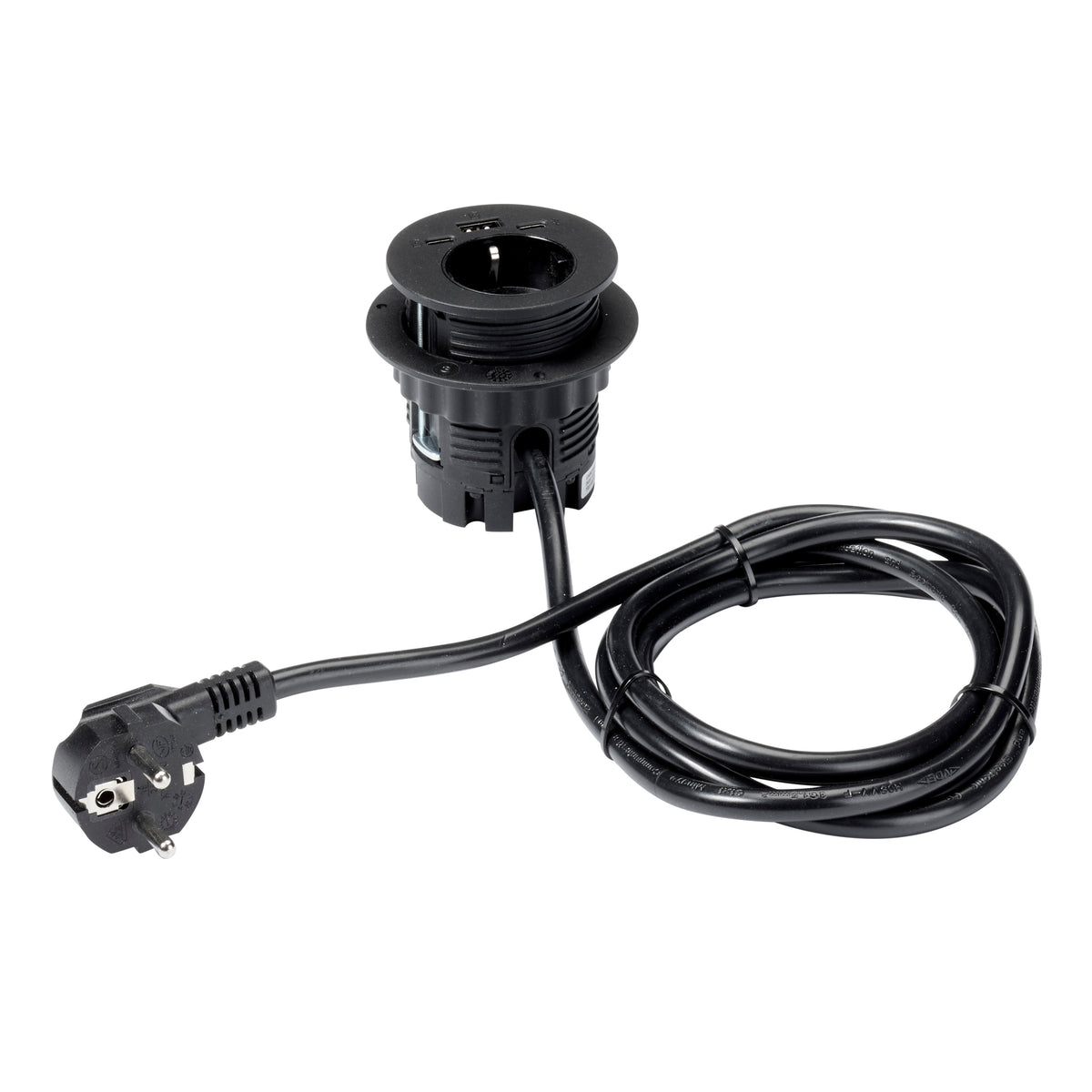 Stopcontact Ora inbouw 6 cm met USB