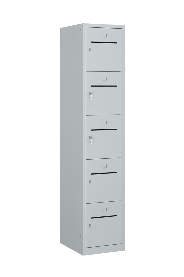 Lockerkast Ora 195x40x50 cm 5 deuren