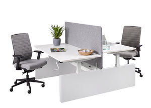 Duo bureau Ora 120x80 cm met slinger