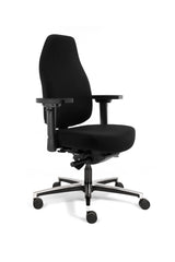 Directiestoel TPX zwart wol