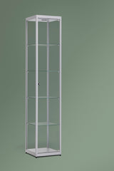 Vitrinekast Ora 40x40x198 cm glas