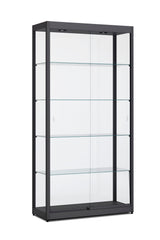 Vitrinekast Ora 100x40x197 cm glas