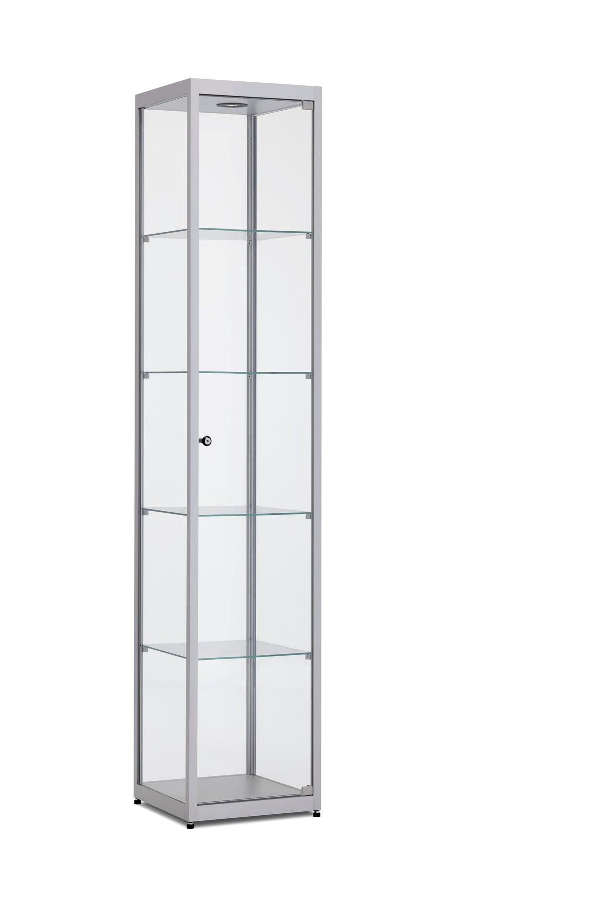Vitrinekast Ora 40x40x198 cm glas