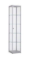 Vitrinekast Ora 40x40x198 cm glas