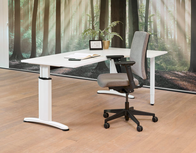 Hoekbureau Ora 160x120 cm rechts Flex
