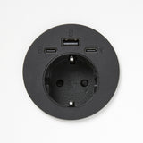 Stopcontact Ora inbouw 6 cm met USB