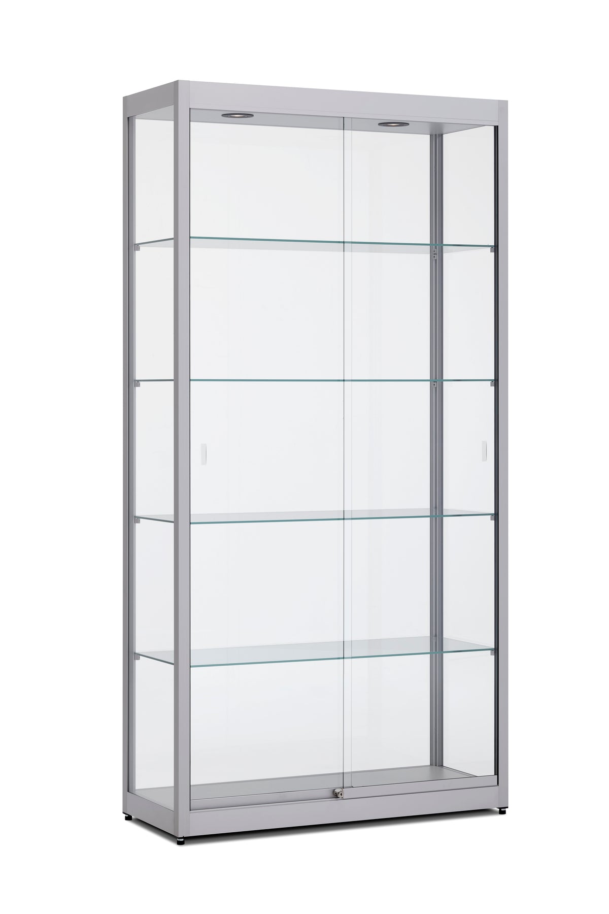 Vitrinekast Ora 100x40x197 cm glas