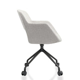 Vergaderstoel Ora Spin boucle verrijdbaar