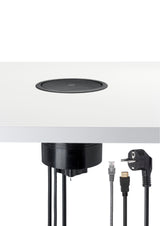 Pop-up stopcontact Ora 12 cm met HDMI en CAT6
