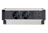 Opbouw stopcontact Ora desk-up 2x 230 V met USB