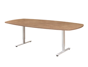 Vergadertafel Ora 240x120 cm Deens ovaal T-poot