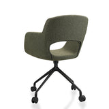 Vergaderstoel Ora Spin boucle verrijdbaar