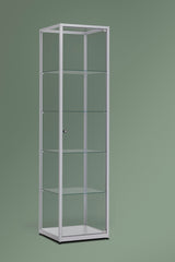 Vitrinekast Ora 50x50x198 cm glas
