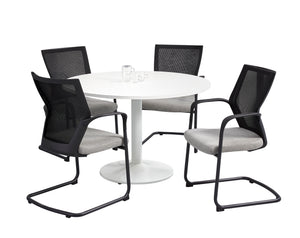 Vergadertafel Ora rond 120x120 cm