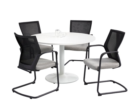 Vergadertafel Ora rond 120x120 cm