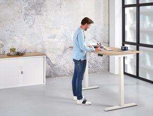 Elektrisch zit-sta bureau Ora 180x80 cm Basic 1 motor