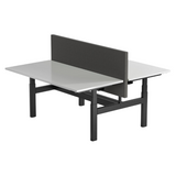 Duo zit-sta bureau D-stand IC