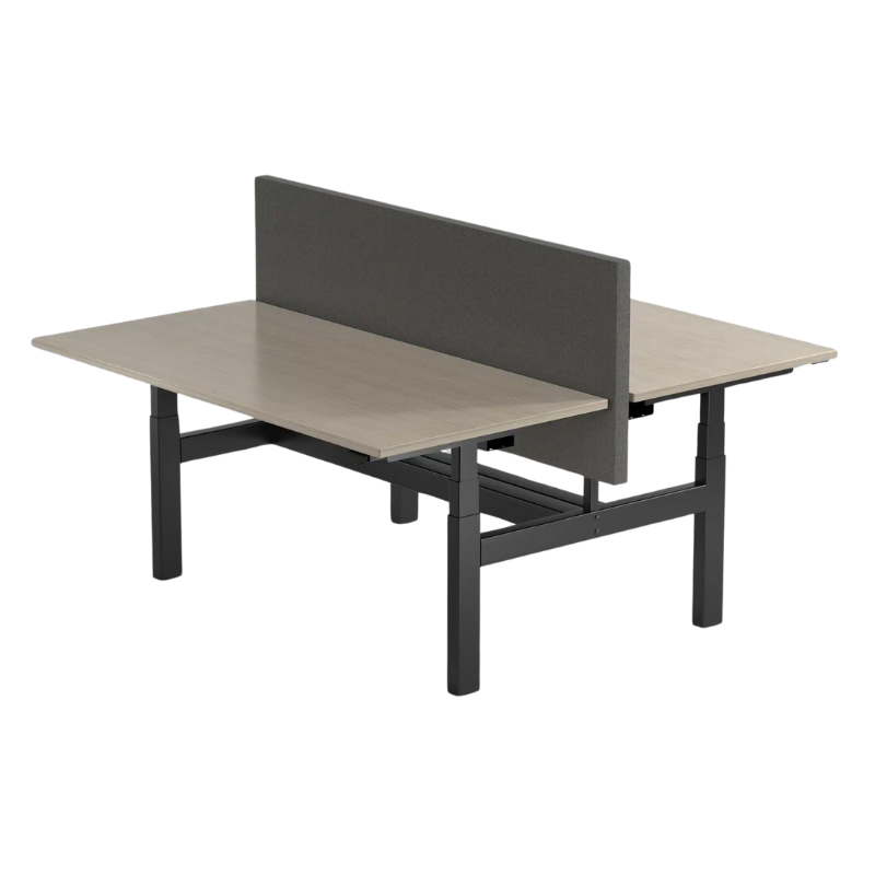 Duo zit-sta bureau D-stand IC