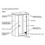 Akoestische belcel SE:Cube S