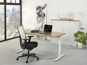 Bureau Ora 200x80 cm T-poot, foto van dezelfde lijn