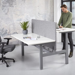 Duo zit-sta bureau Ora | 140x80 cm | Elektrisch