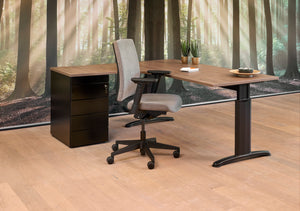 Hoekbureau Ora 160x120 cm links Flex