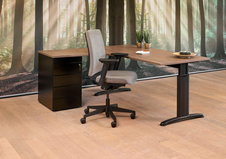 Hoekbureau Ora 160x120 cm links Flex