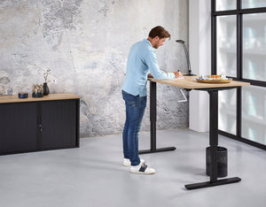 Zit-sta bureau Ora 140x80 cm met slinger