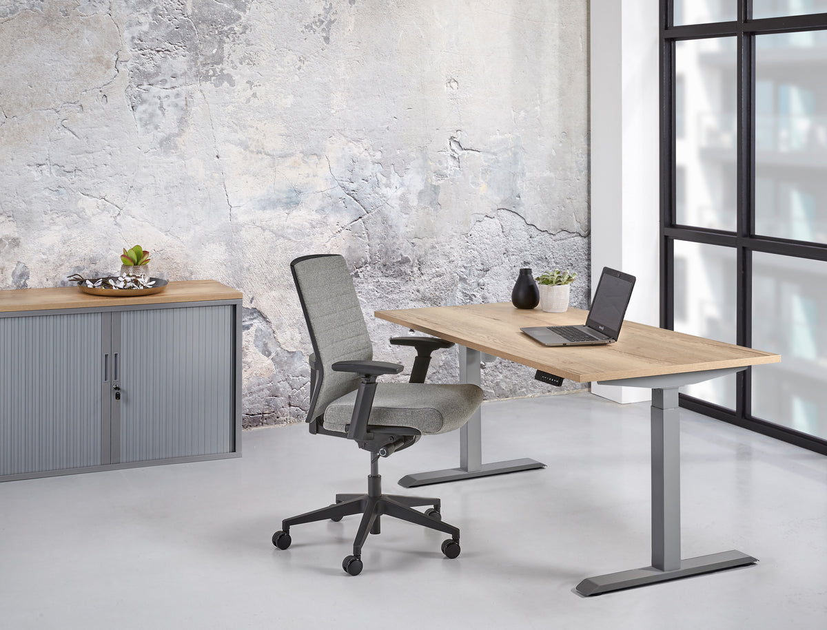 Elektrisch zit-sta bureau Ora 180x80 cm Basic 1 motor