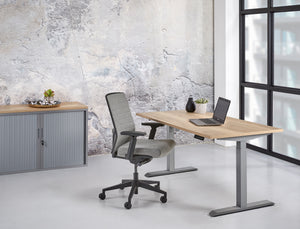 Elektrisch zit-sta bureau Ora 180x80 cm Basic 1 motor