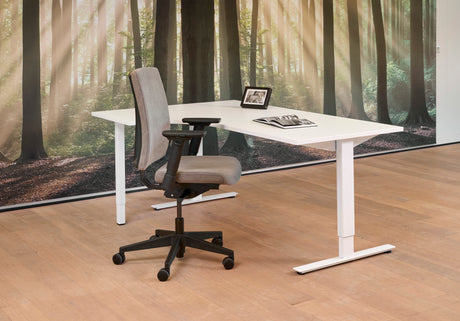 Hoekbureau Ora 160x120 cm links T-poot