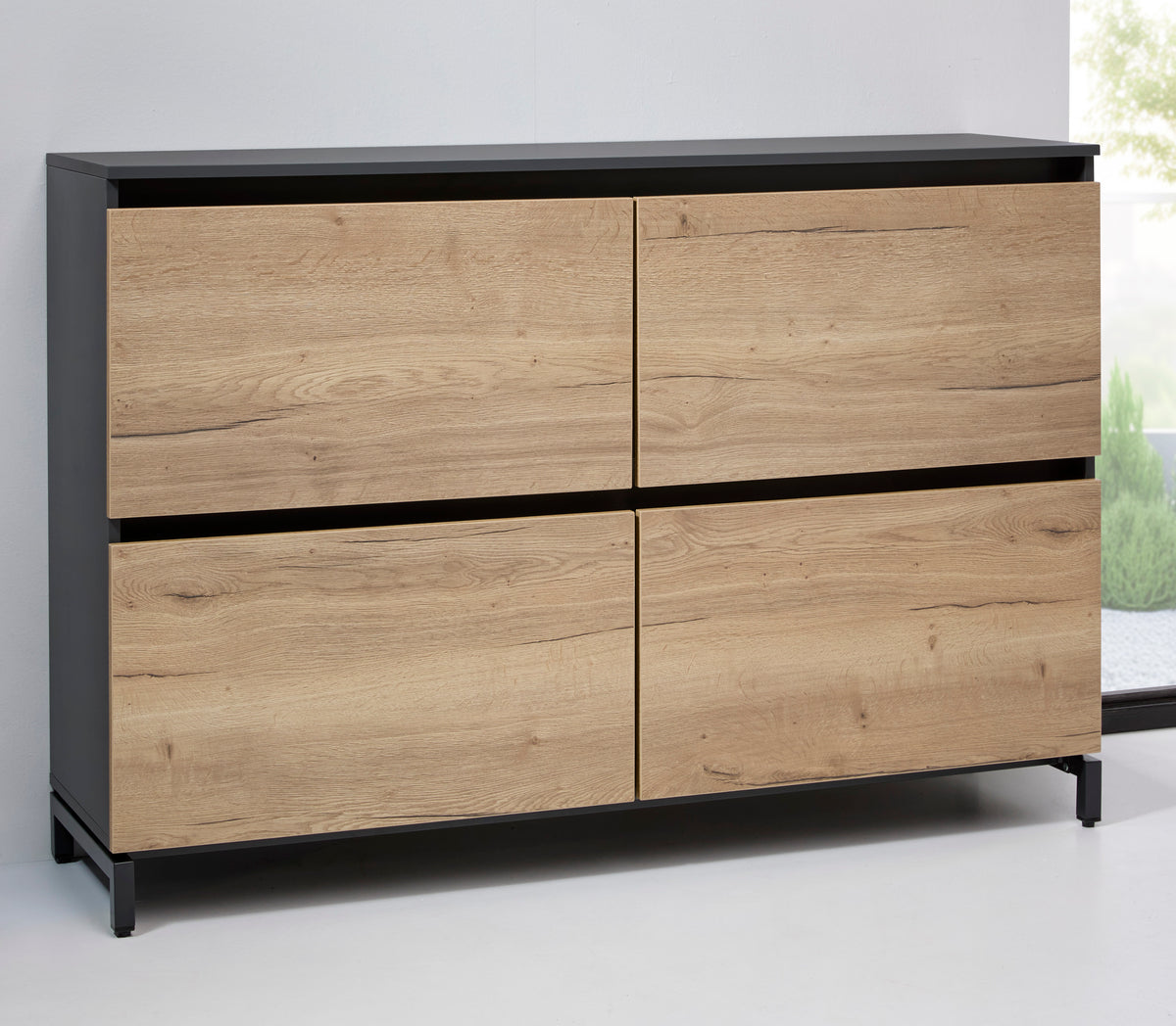 Dressoirkast Ora 108x160x44 cm halifax eiken