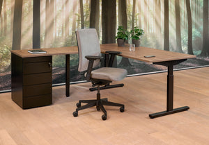 Hoekbureau Ora 180x120 cm links Basic