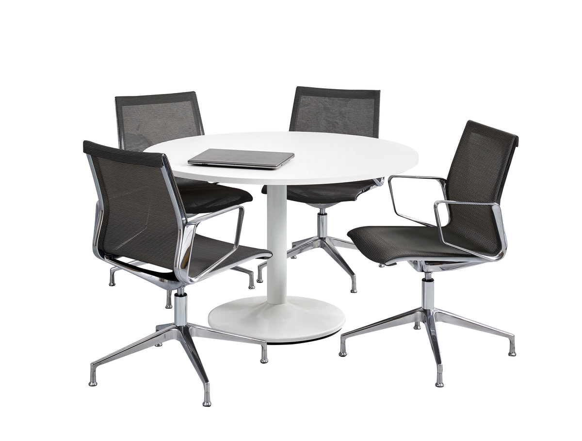 Vergadertafel Ora rond 120x120 cm