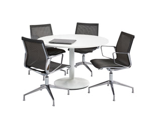 Vergadertafel Ora rond 120x120 cm